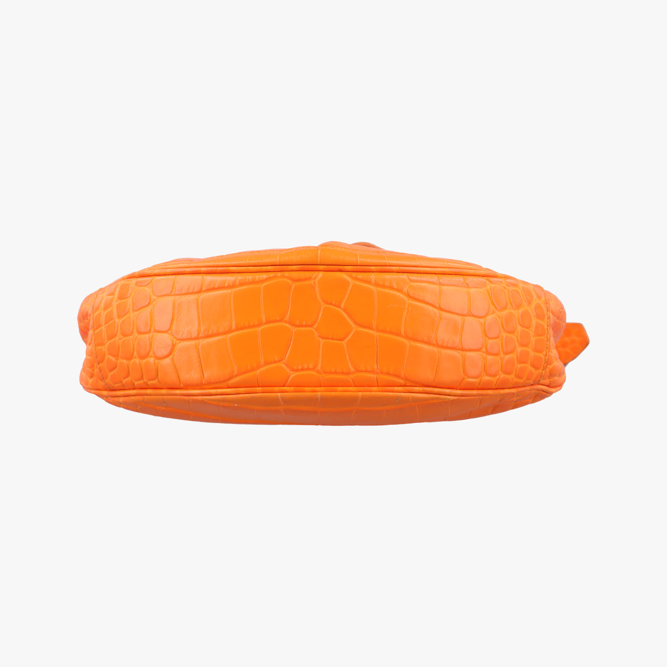 Pre-owned Balenciaga Le Cagole Orange lambskin  shoulderbag | stylenewstar