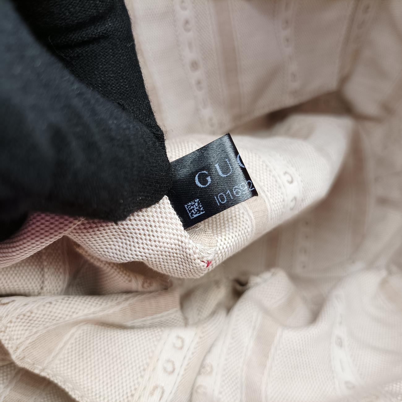 Pre-owned Gucci Bright Diamante Bucket Rose Leather 354229 shoulderbag | stylenewstar