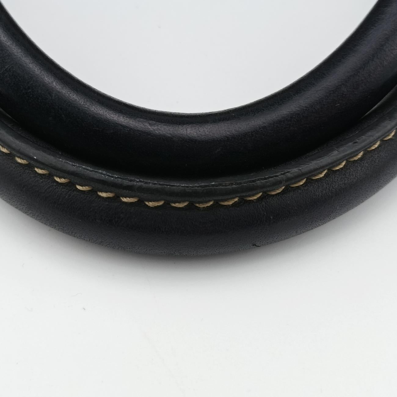 Pre-owned Gucci Diamante Beige×Black PVC coated canvas 208463 handbag | stylenewstar