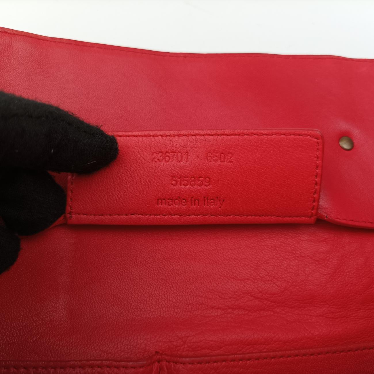 Pre-owned Balenciaga Quilted Papier A4 Tote Red Leather  shoulderbag | stylenewstar