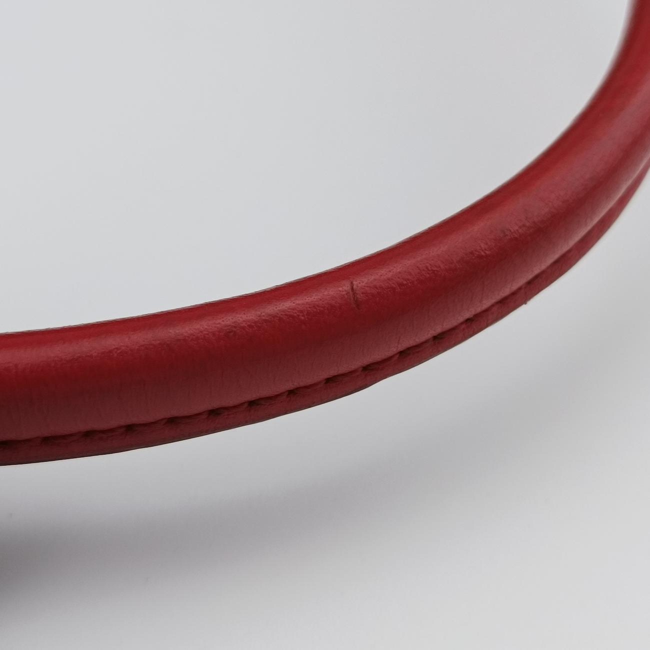 Pre-owned Balenciaga Quilted Papier A4 Tote Red Leather  shoulderbag | stylenewstar