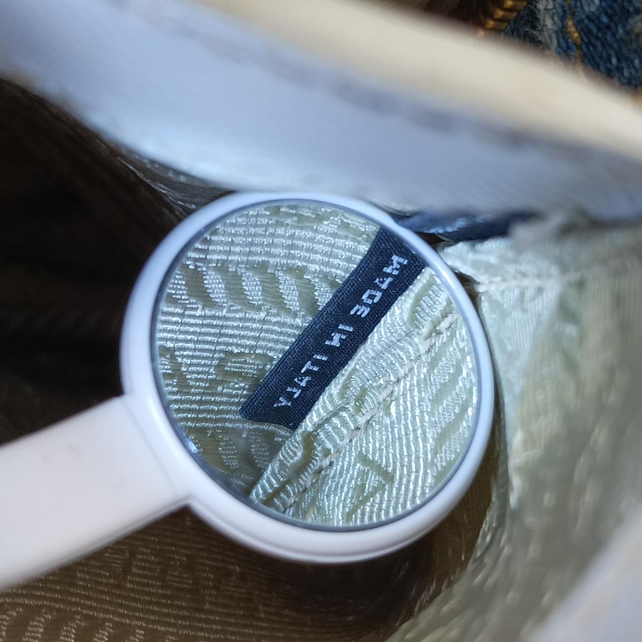 Pre-owned Prada Large Promenade Satchel White SAFFIANO Leather BL0837 shoulderbag | stylenewstar