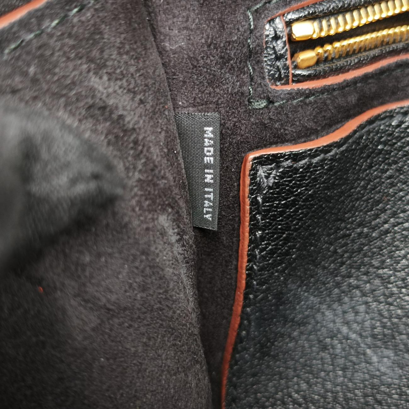 Secondhand Miu Miu Miu Lady Black Leather  shoulderbag | stylenewstar