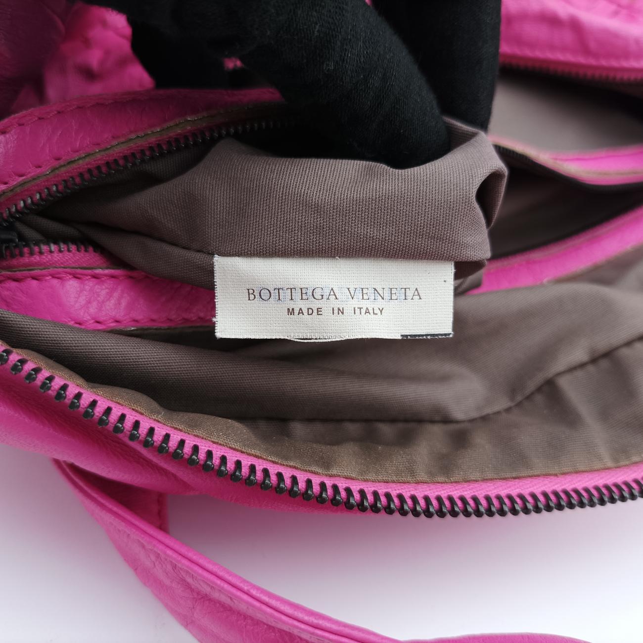 Pre-owned Bottega Veneta Intrecciato Pink lambskin  handbag | stylenewstar