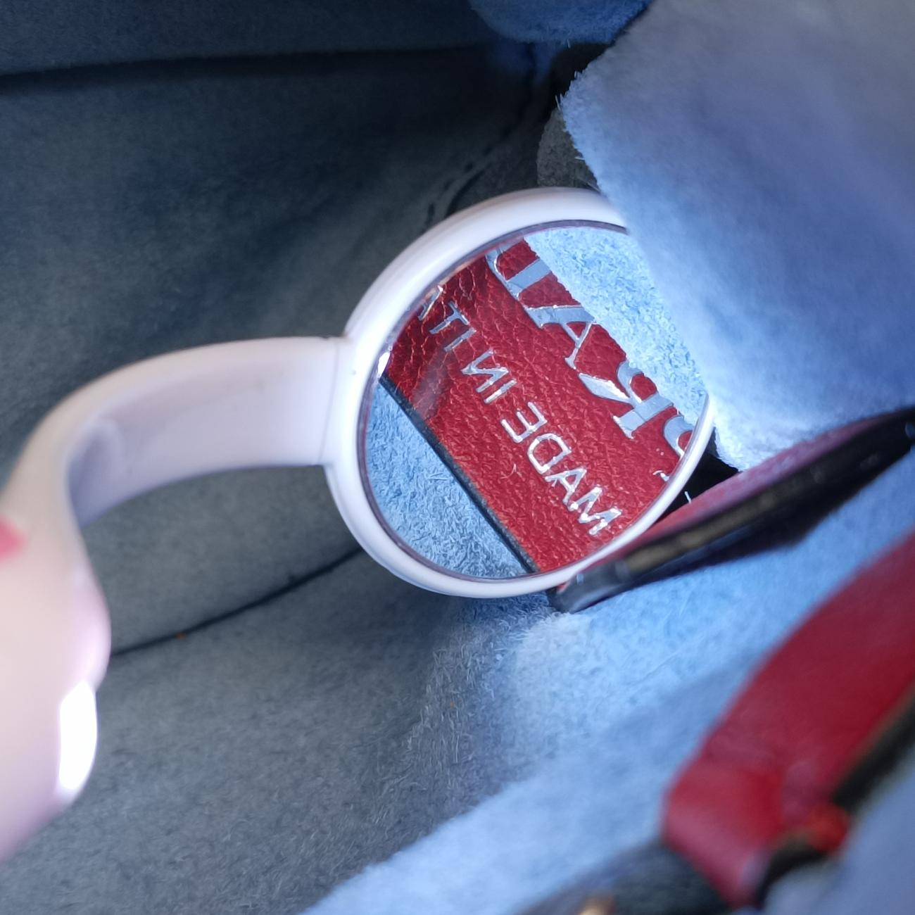 Pre-owned Prada Etiquette Red Leather 1BD082 shoulderbag | stylenewstar