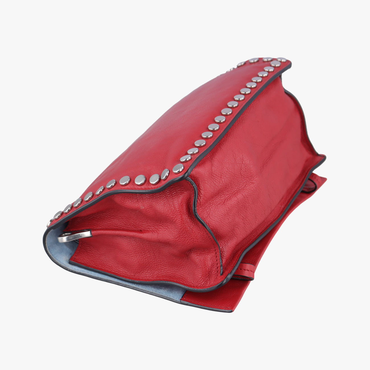 Pre-owned Prada Etiquette Red Leather 1BD082 shoulderbag | stylenewstar