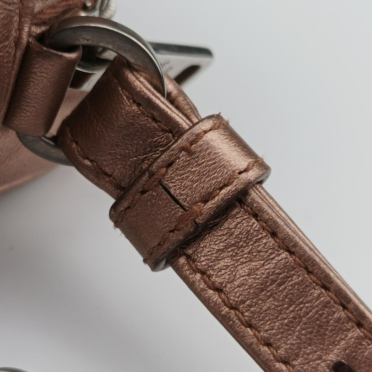 Secondhand Prada Diagramme Pink Leather 1BH084 shoulderbag | stylenewstar