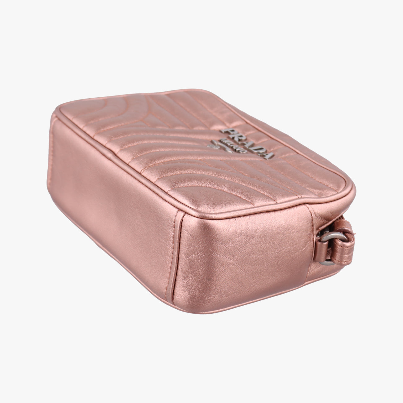 Secondhand Prada Diagramme Pink Leather 1BH084 shoulderbag | stylenewstar