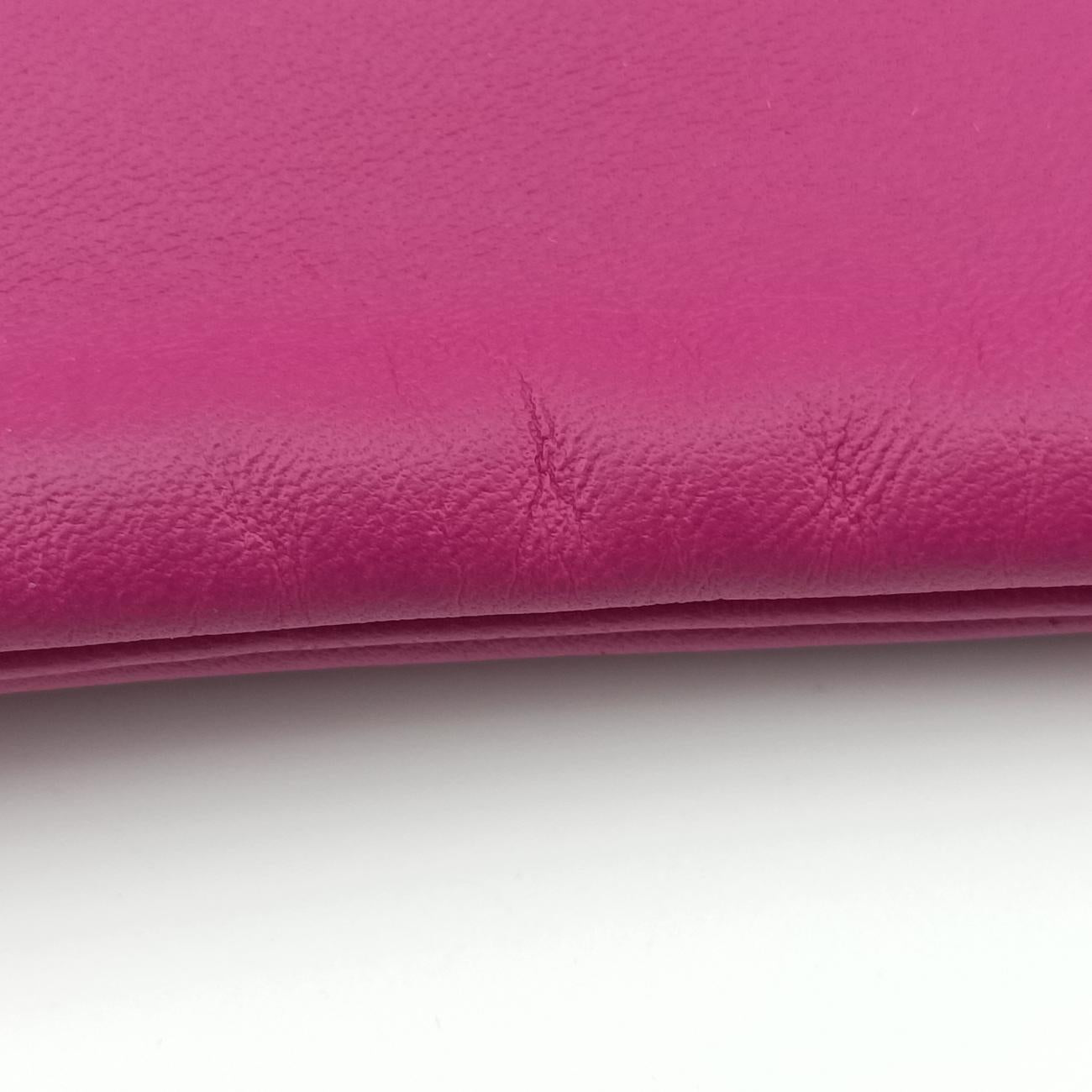 Pre-owned Hermes Sac Aline mini Purple lambskin  shoulderbag | stylenewstar