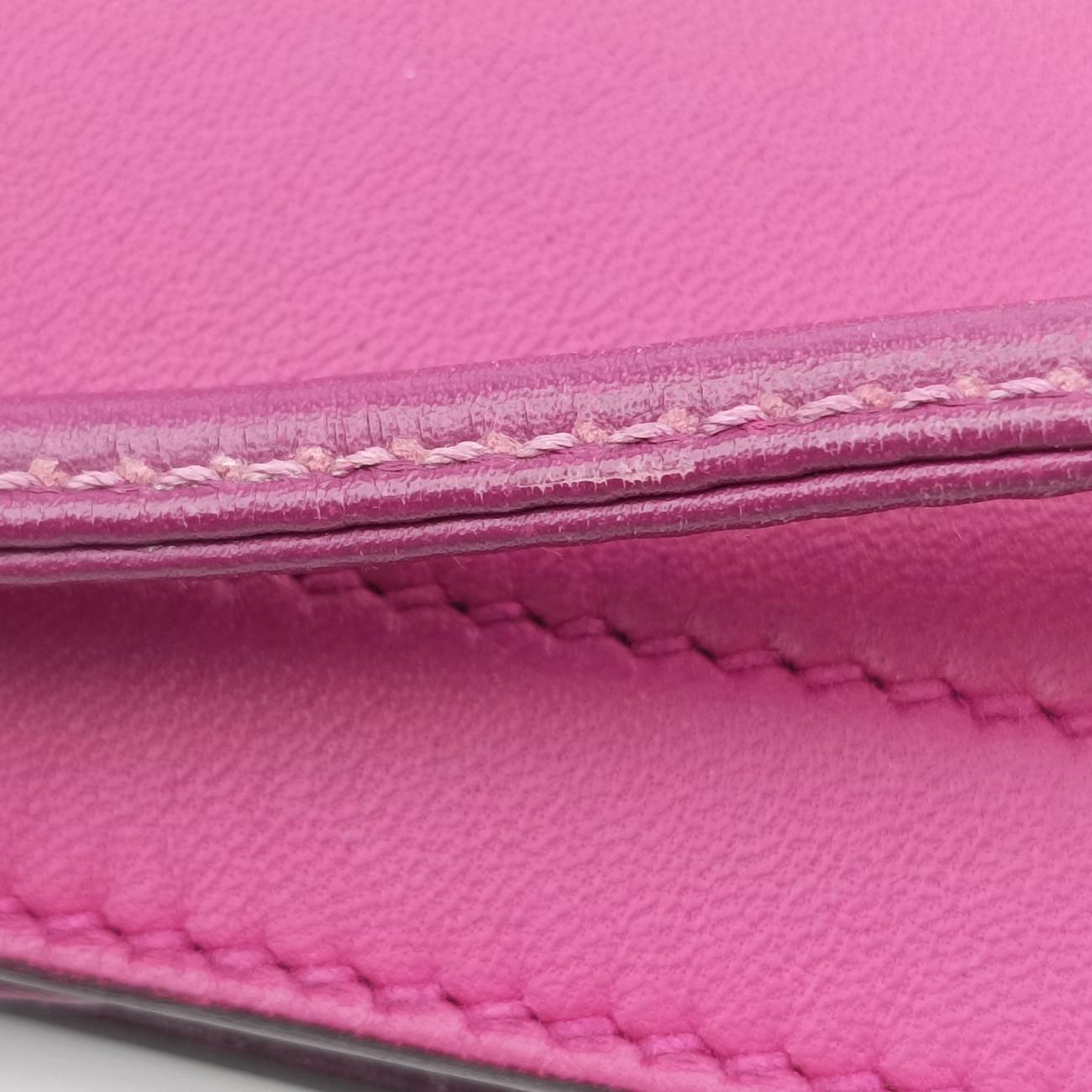 Pre-owned Hermes Sac Aline mini Purple lambskin  shoulderbag | stylenewstar