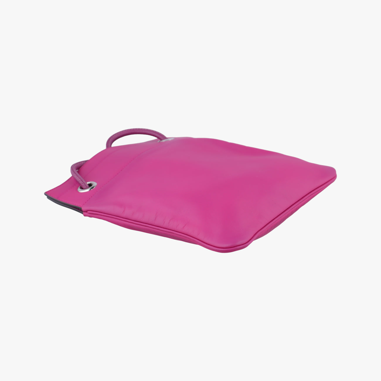 Pre-owned Hermes Sac Aline mini Purple lambskin  shoulderbag | stylenewstar