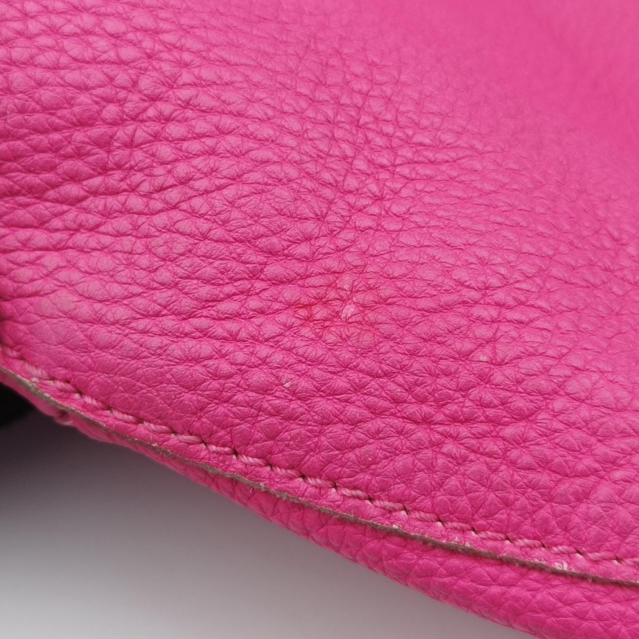 Pre-owned Bottega Veneta Intrecciato Rose Leather  shoulderbag | stylenewstar