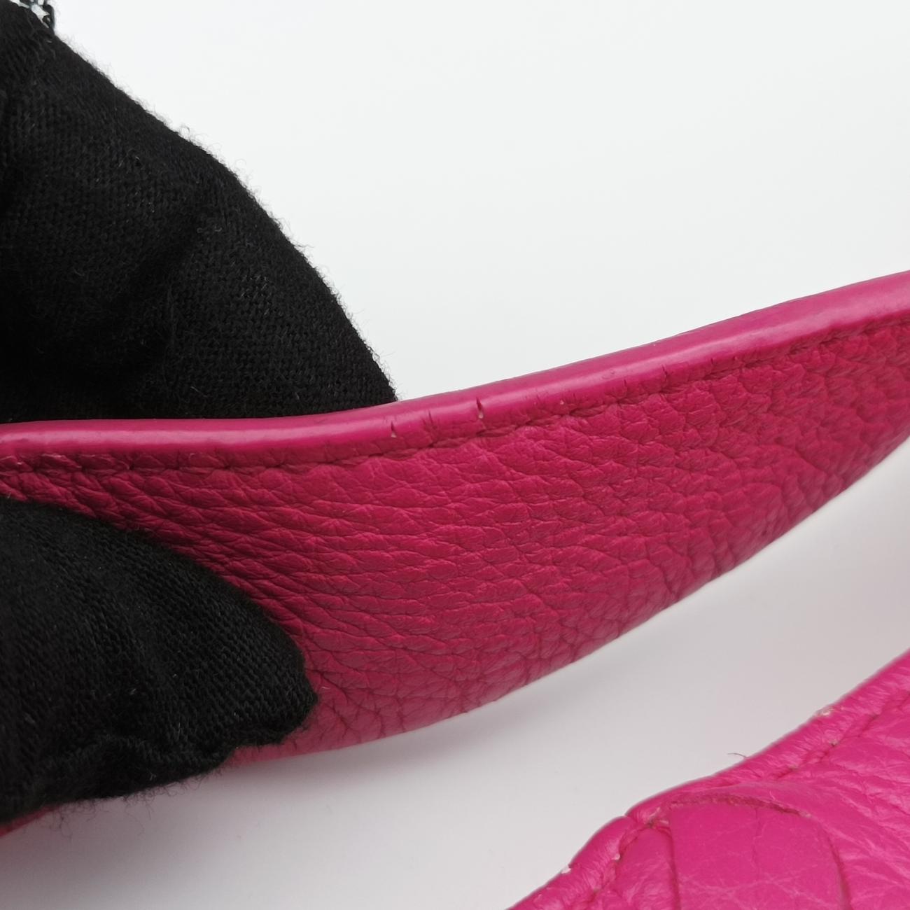 Pre-owned Bottega Veneta Intrecciato Rose Leather  shoulderbag | stylenewstar