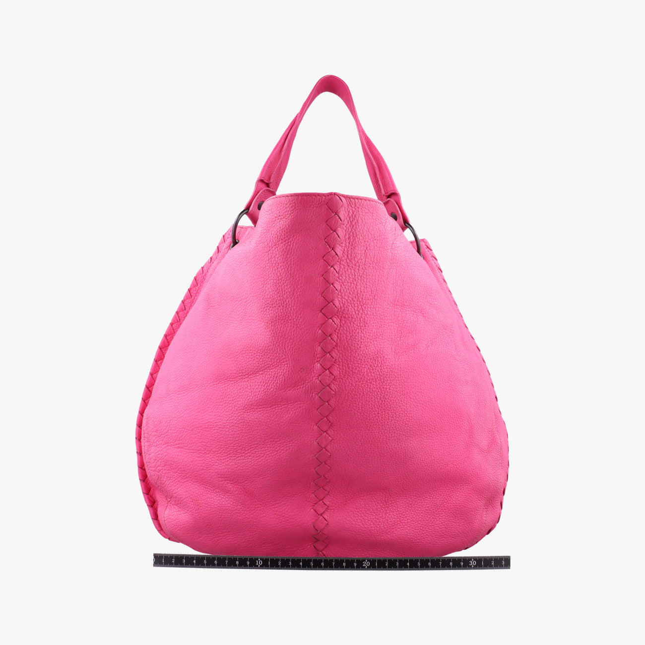 Pre-owned Bottega Veneta Intrecciato Rose Leather  shoulderbag | stylenewstar