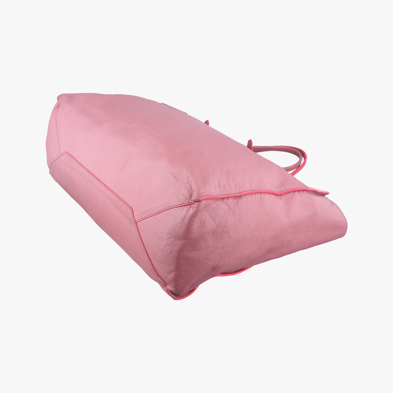 Secondhand Balenciaga The Paper Pink Leather  handbag | stylenewstar