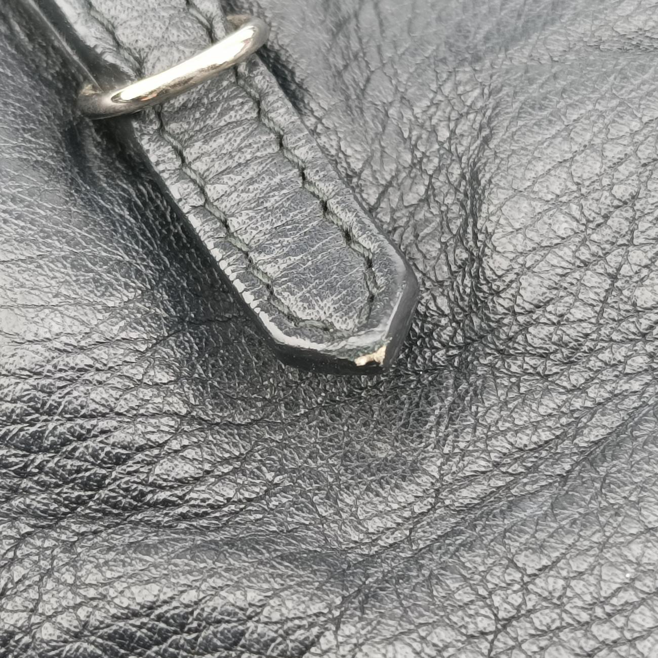 Pre-owned Balenciaga Paper A5 Tote Bag Black Lambskin  handbag | stylenewstar