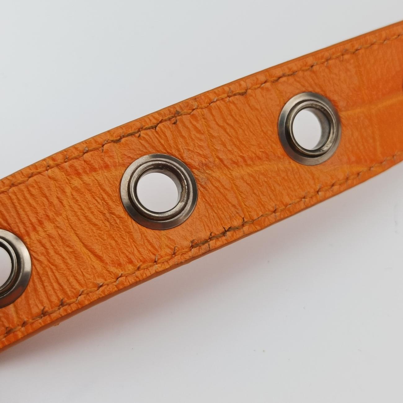 Vintage Balenciaga Le Cagole Orange lambskin  shoulderbag | stylenewstar