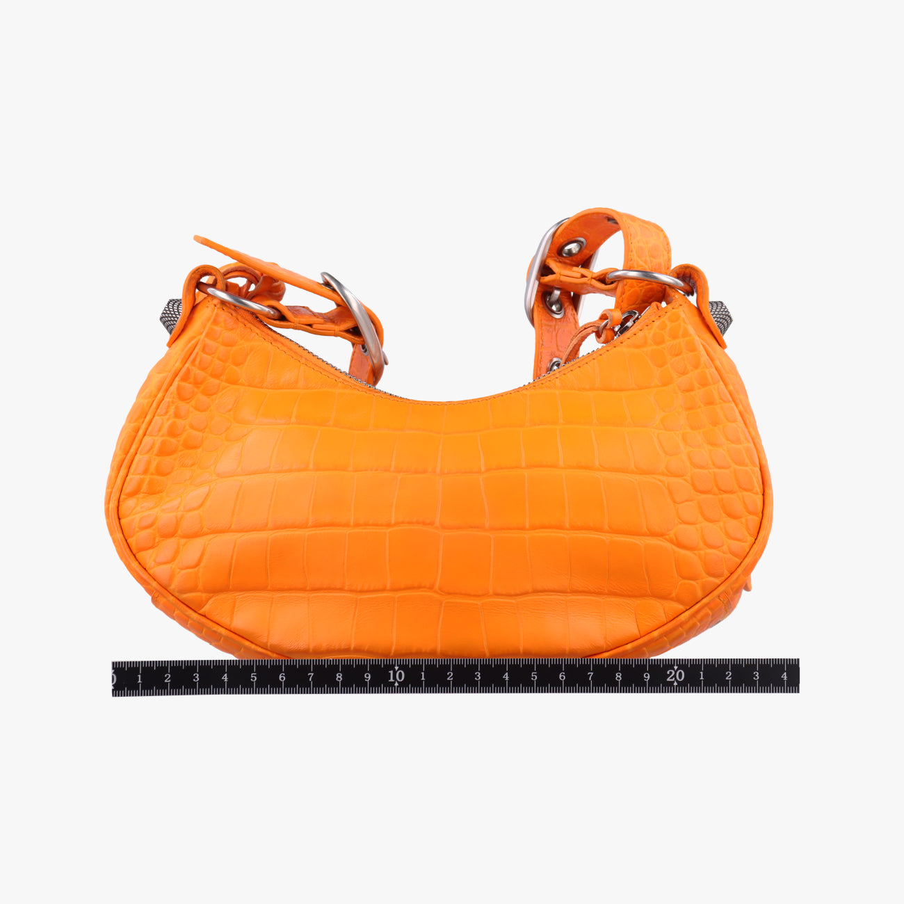 Vintage Balenciaga Le Cagole Orange lambskin  shoulderbag | stylenewstar