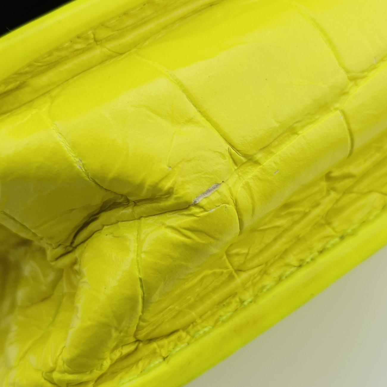 Vintage Balenciaga BB Gossip Green Leather  shoulderbag | stylenewstar