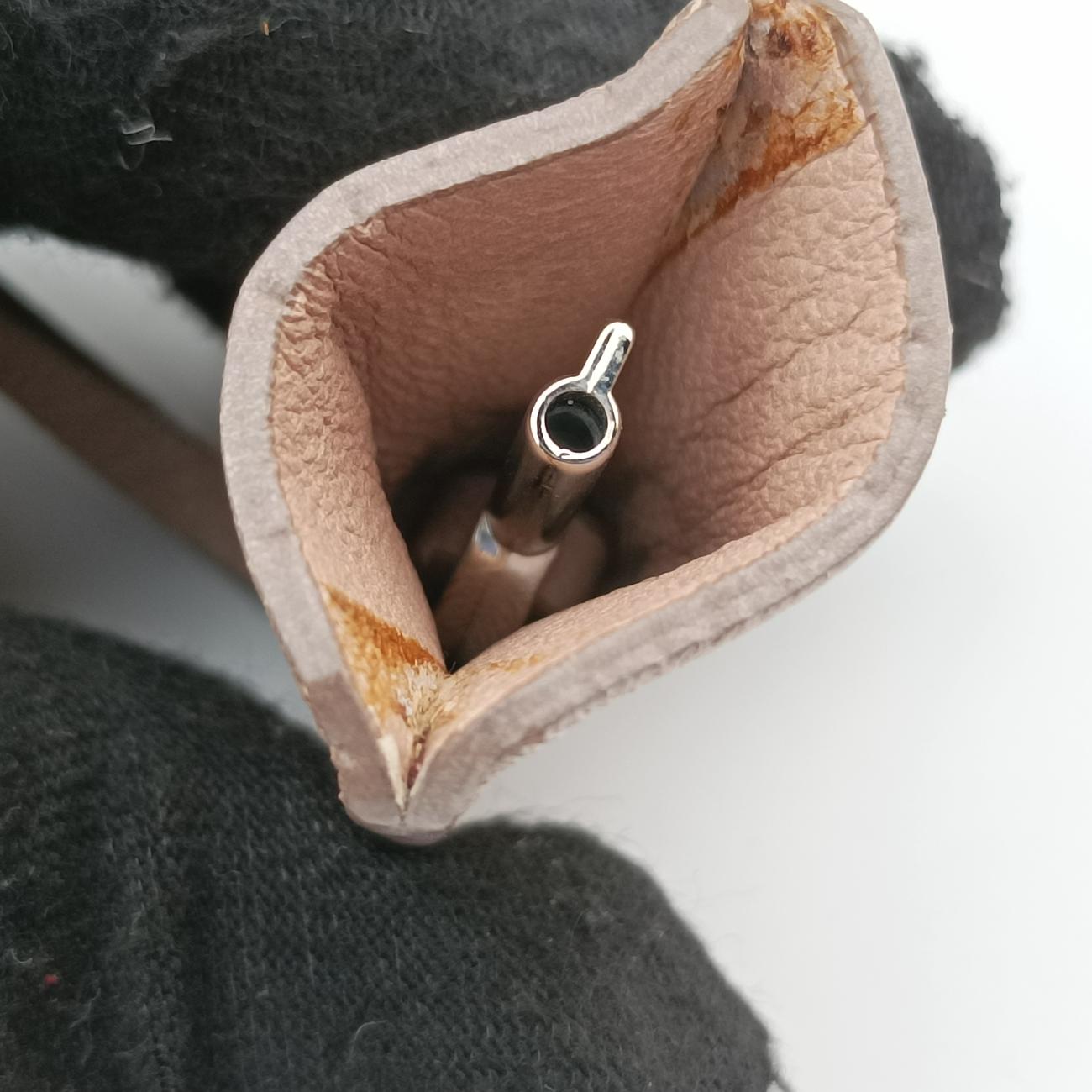 Pre-owned Prada Gaufre Logo Flap Pink Nappa Leather BT0939 shoulderbag | stylenewstar