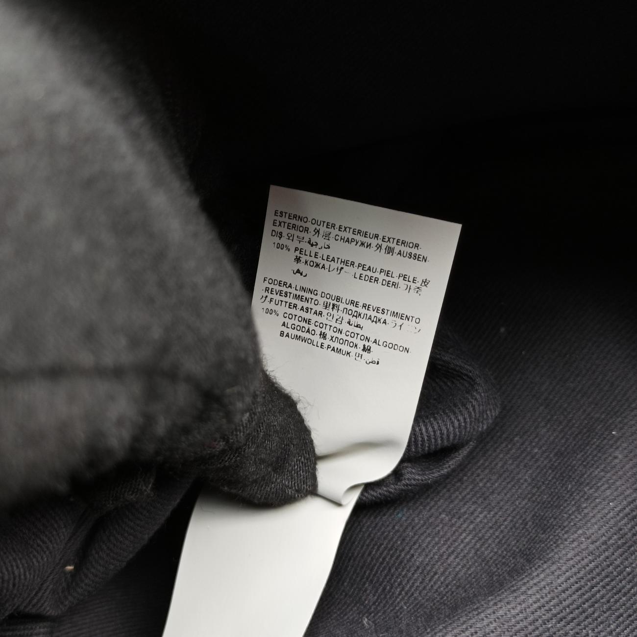 Vintage VERSACE La Medusa Navy Leather  backpack/rucksack | stylenewstar