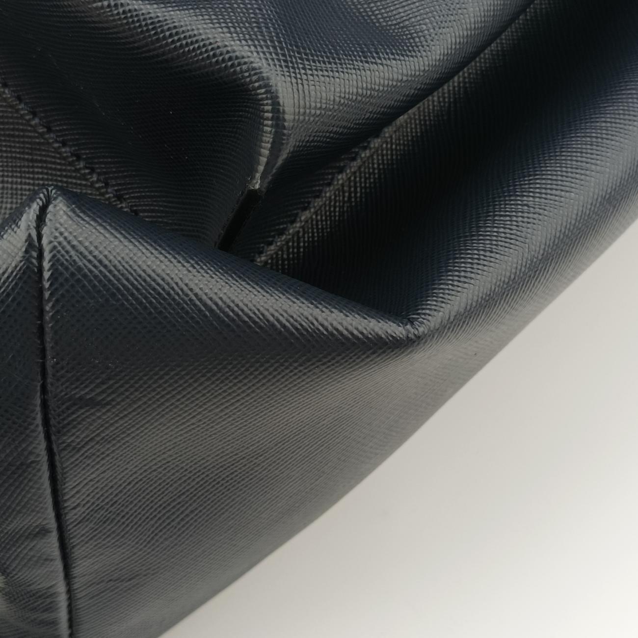 Vintage VERSACE La Medusa Navy Leather  backpack/rucksack | stylenewstar