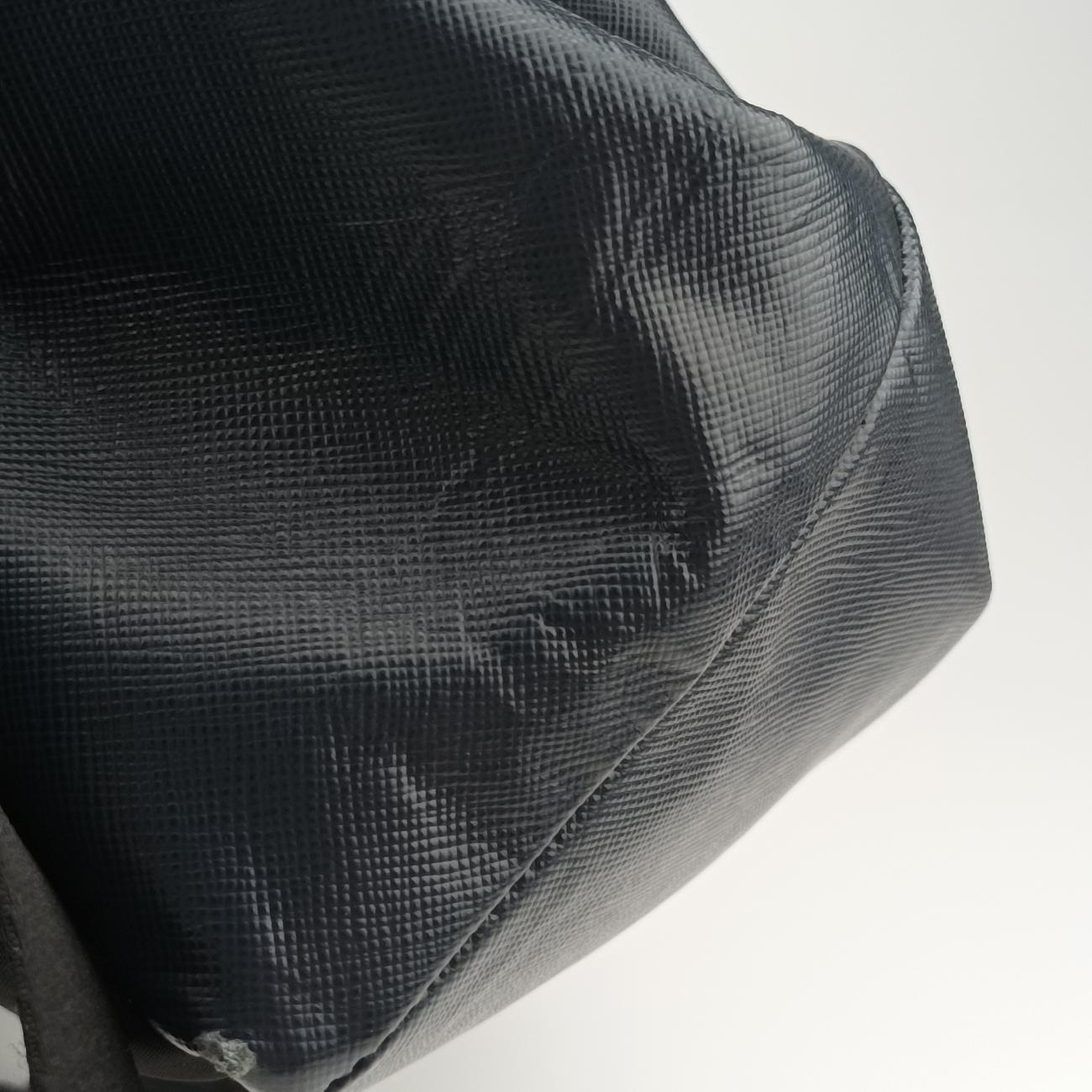 Vintage VERSACE La Medusa Navy Leather  backpack/rucksack | stylenewstar