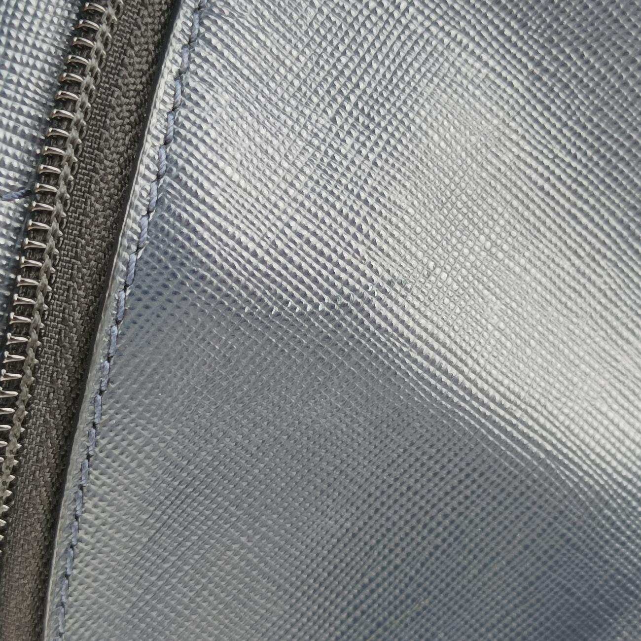 Vintage VERSACE La Medusa Navy Leather  backpack/rucksack | stylenewstar