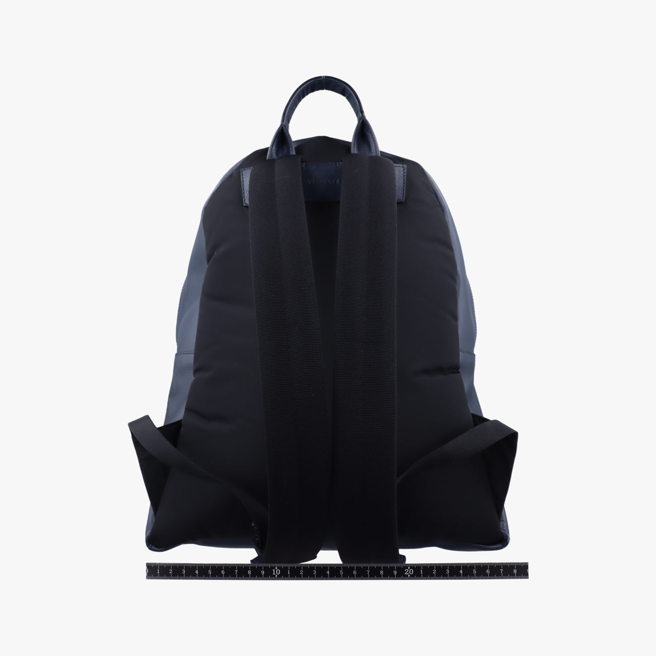 Vintage VERSACE La Medusa Navy Leather  backpack/rucksack | stylenewstar