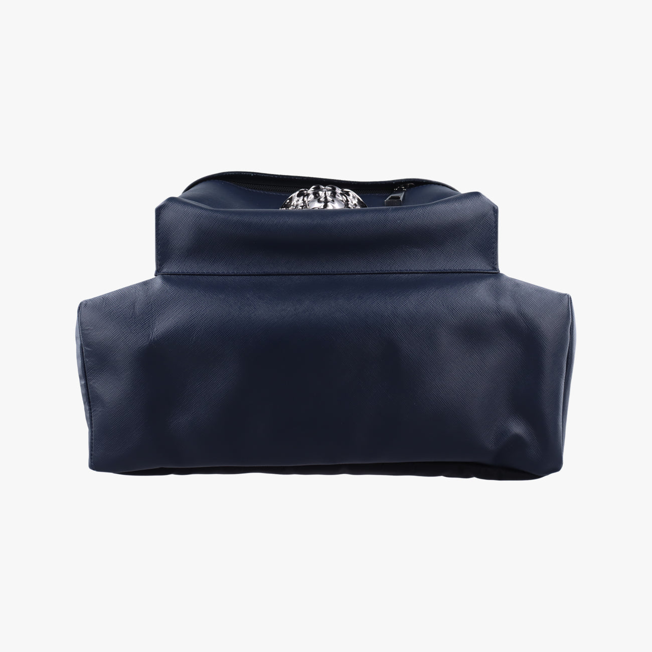 Vintage VERSACE La Medusa Navy Leather  backpack/rucksack | stylenewstar