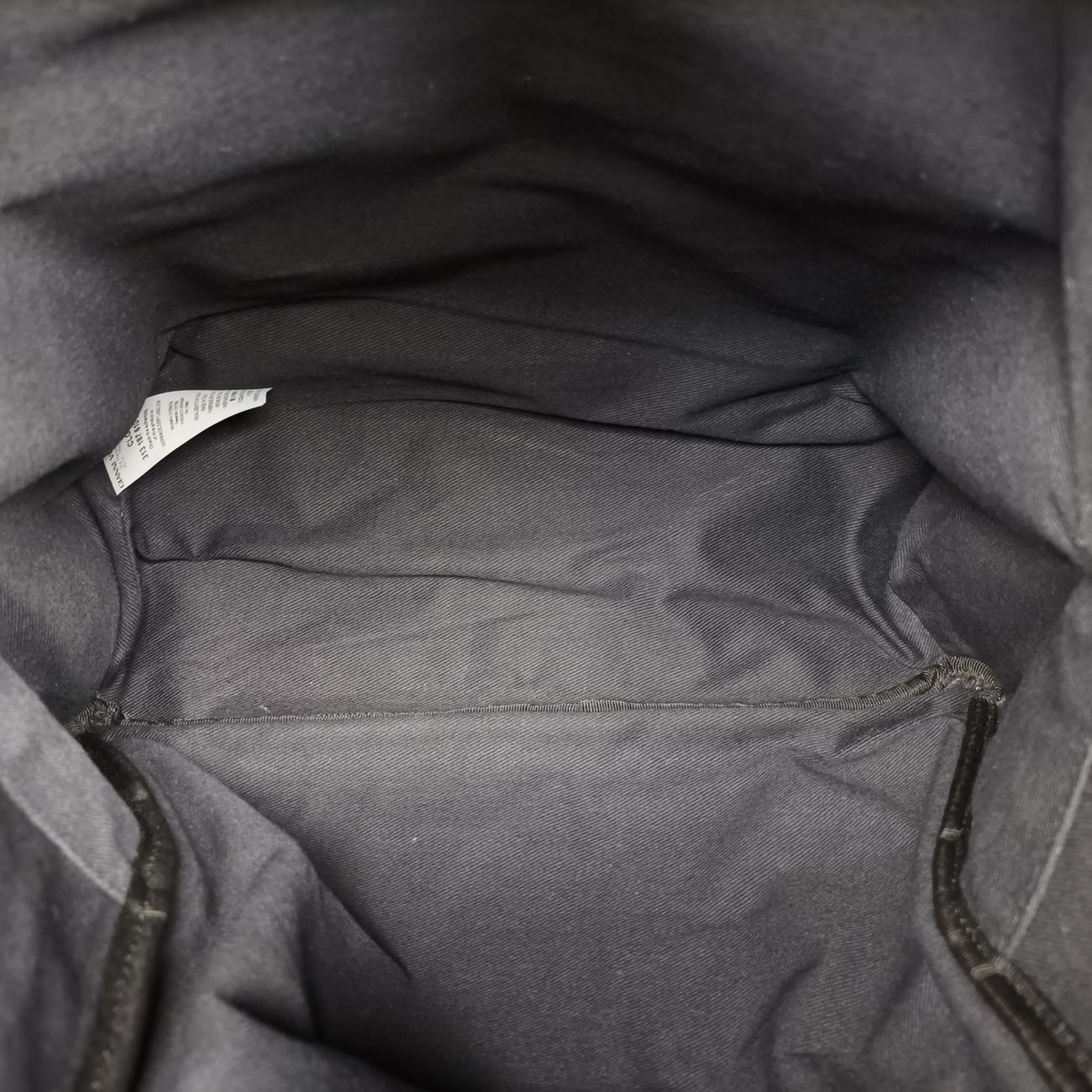 Vintage VERSACE La Medusa Navy Leather  backpack/rucksack | stylenewstar