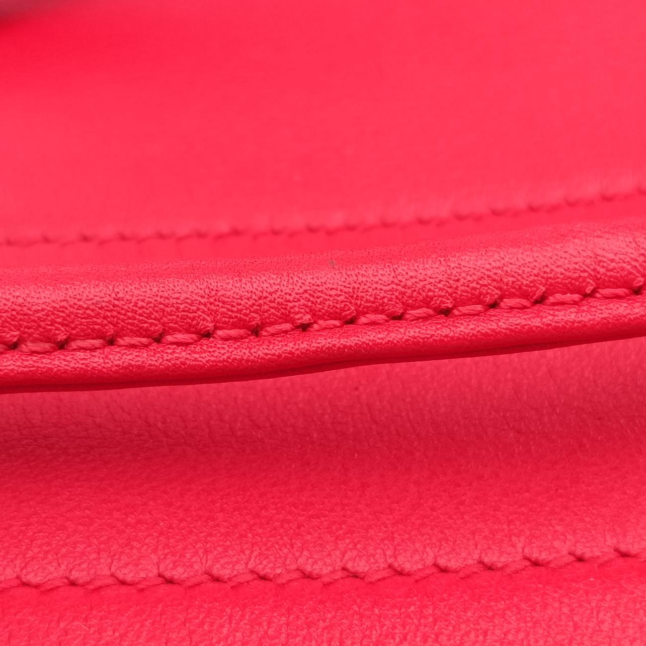 Secondhand Hermes Sac Aline mini Red lambskin  shoulderbag | stylenewstar