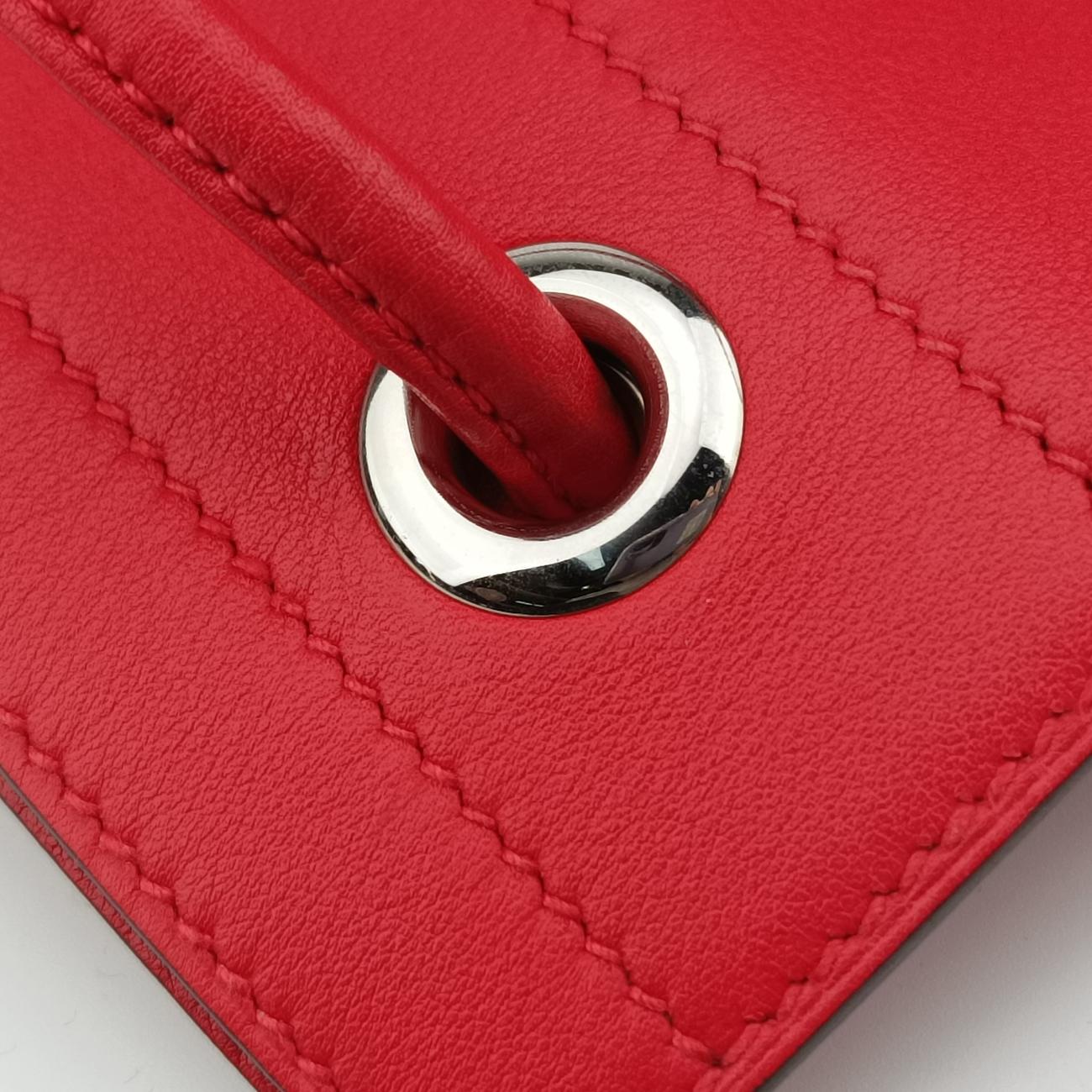 Secondhand Hermes Sac Aline mini Red lambskin  shoulderbag | stylenewstar