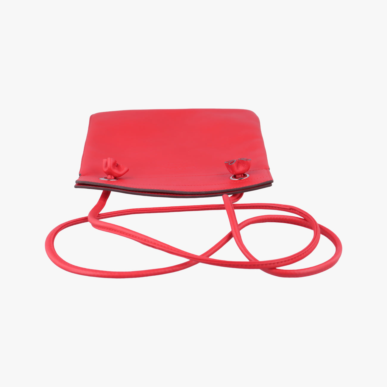 Secondhand Hermes Sac Aline mini Red lambskin  shoulderbag | stylenewstar