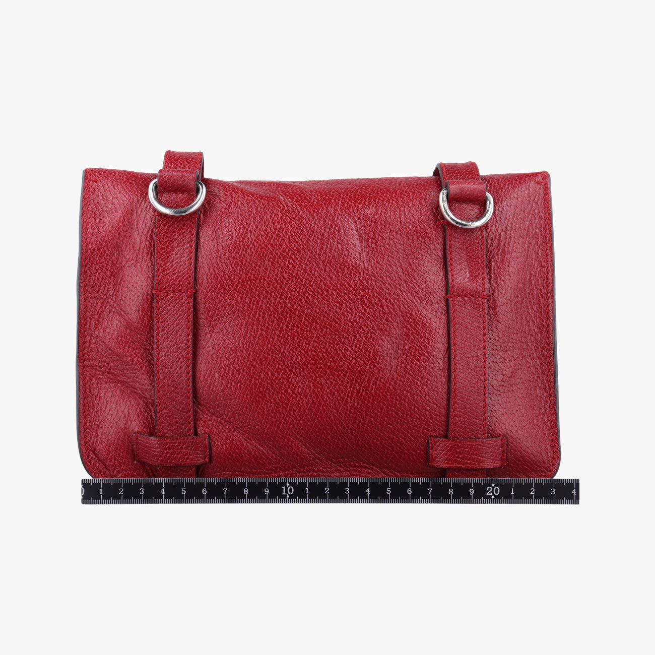 Pre-owned Gucci Bamboo Red Leather 484676 shoulderbag | stylenewstar