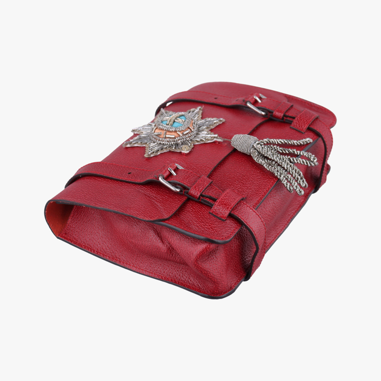 Pre-owned Gucci Bamboo Red Leather 484676 shoulderbag | stylenewstar