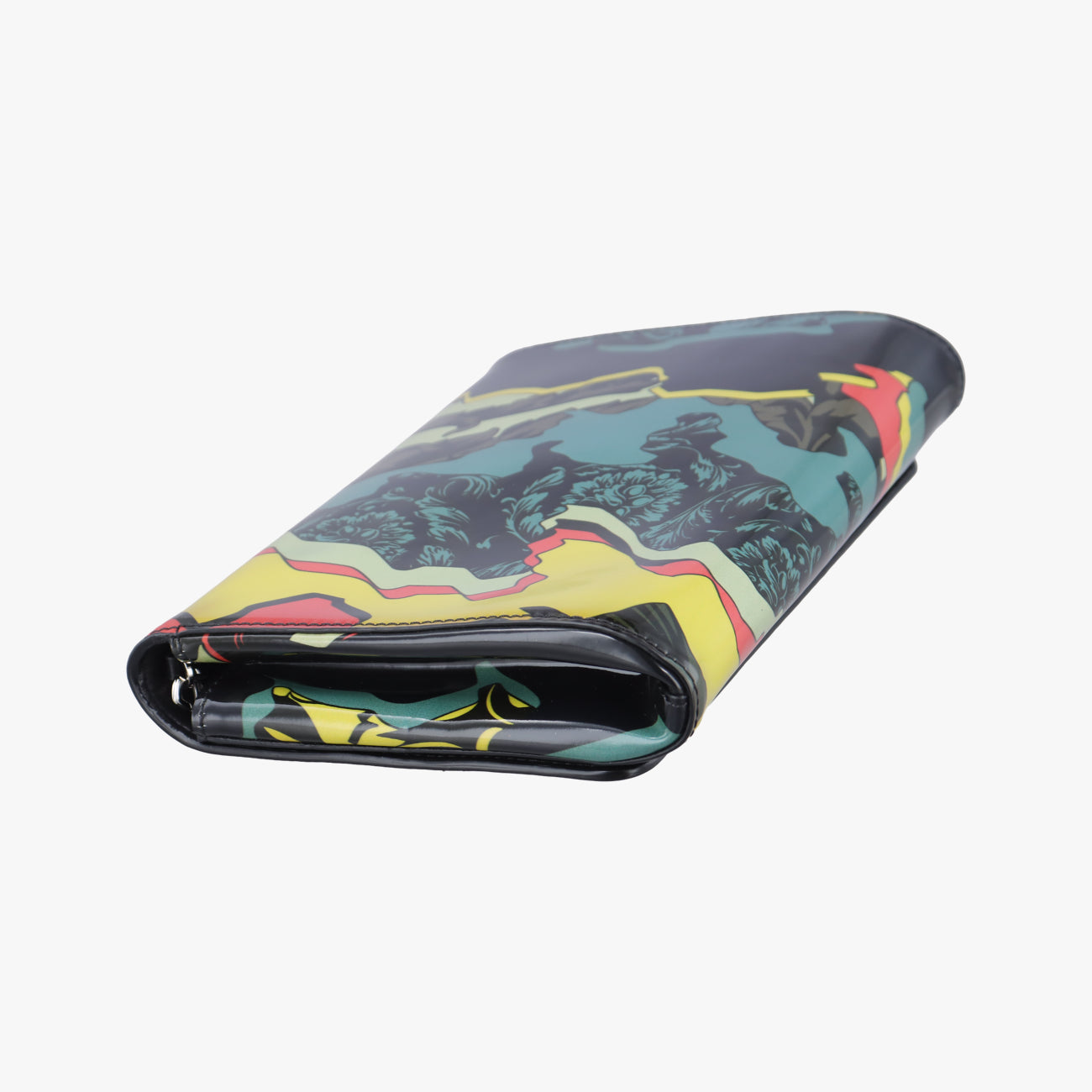 Pre-owned VERSACE Palazzo Medusa Multicolour Patent  shoulderbag | stylenewstar