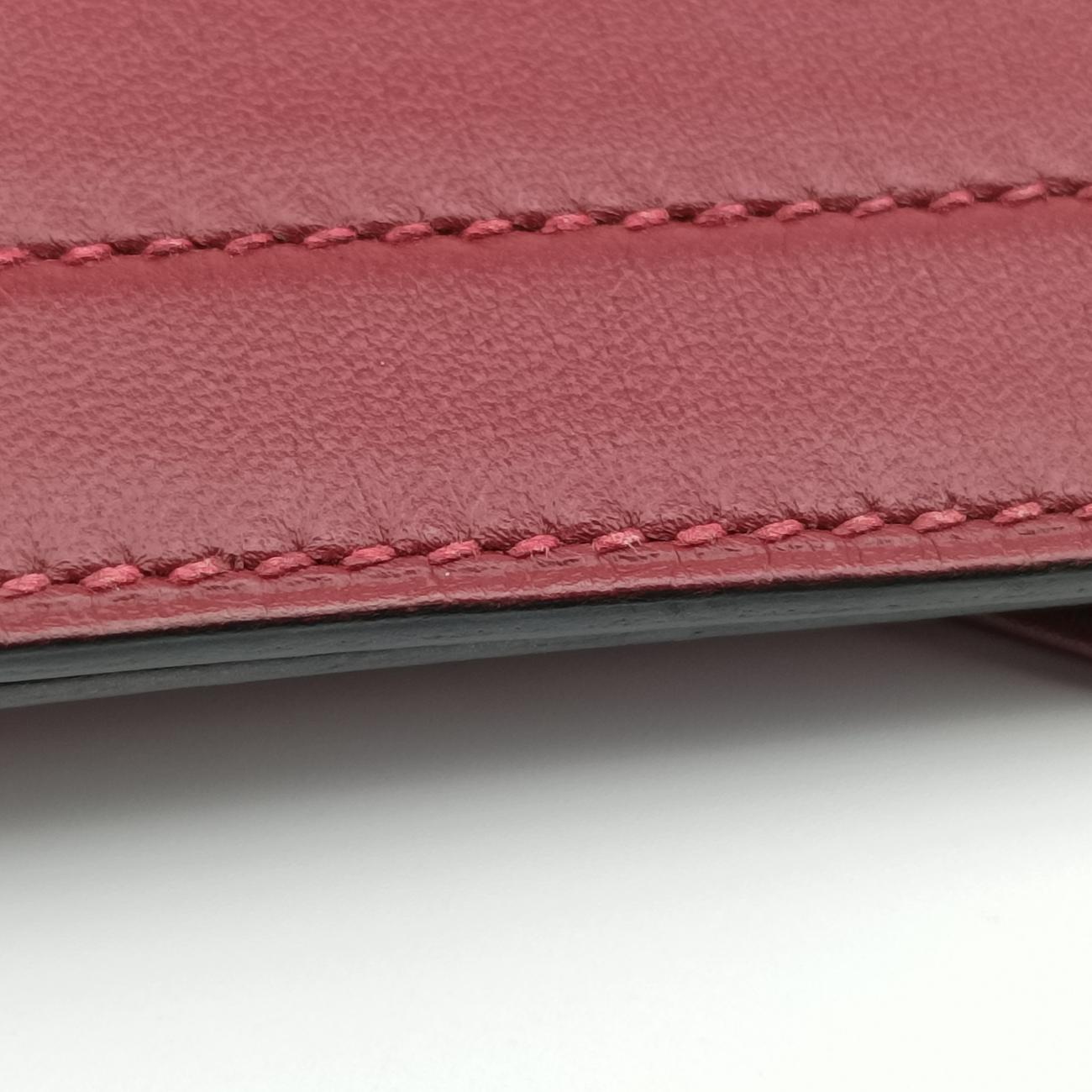 Pre-owned Hermes Sac Aline mini Bordeaux lambskin  shoulderbag | stylenewstar