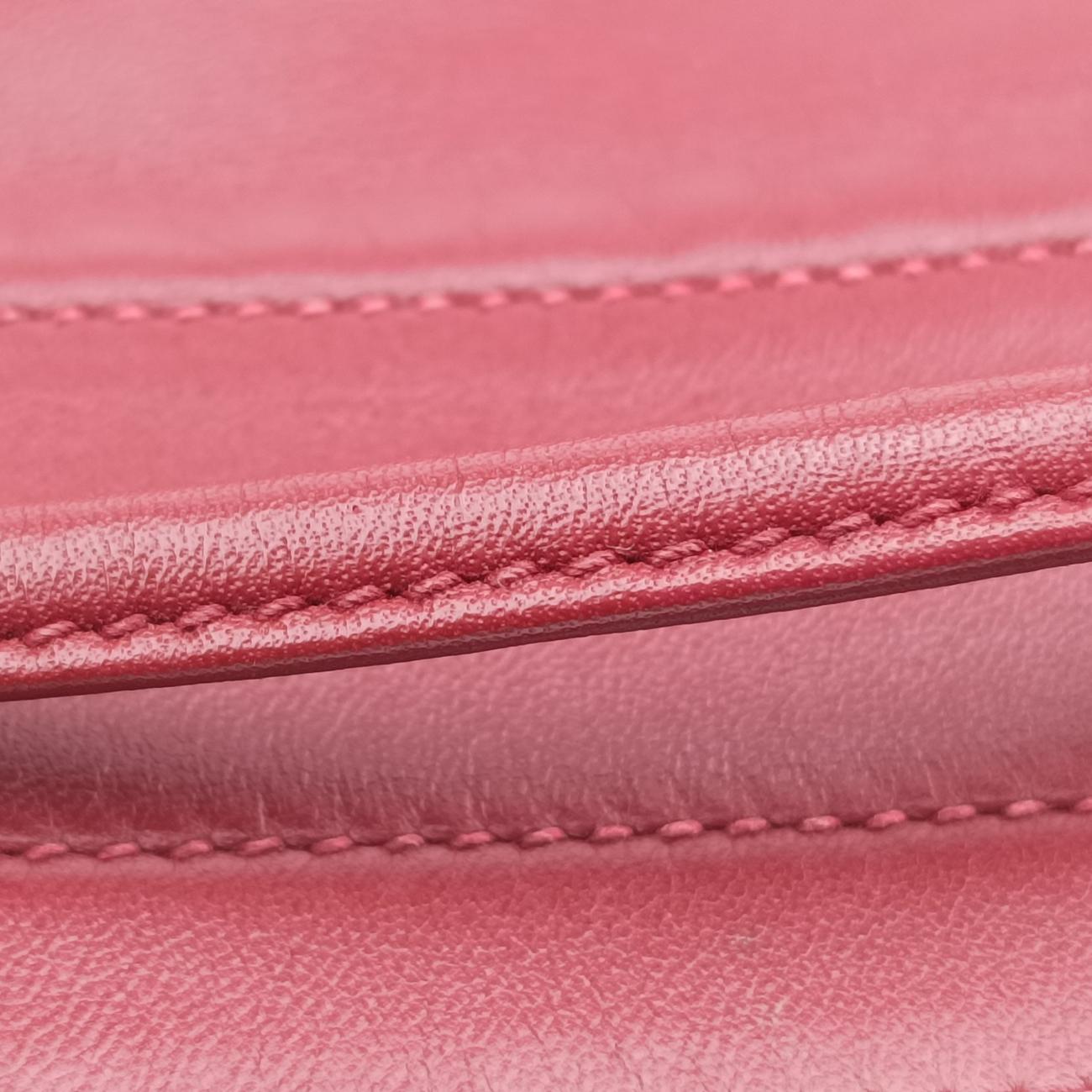 Pre-owned Hermes Sac Aline mini Bordeaux lambskin  shoulderbag | stylenewstar