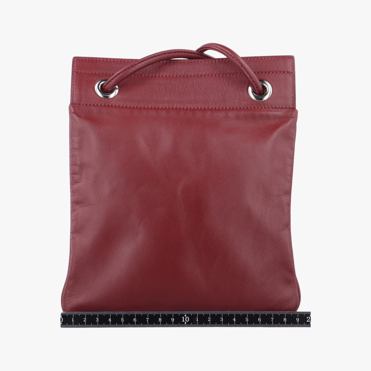 Pre-owned Hermes Sac Aline mini Bordeaux lambskin  shoulderbag | stylenewstar