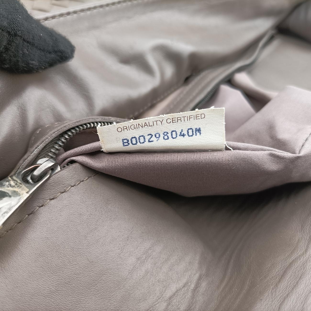 Pre-owned Bottega Veneta Intrecciato Brown lambskin  handbag | stylenewstar