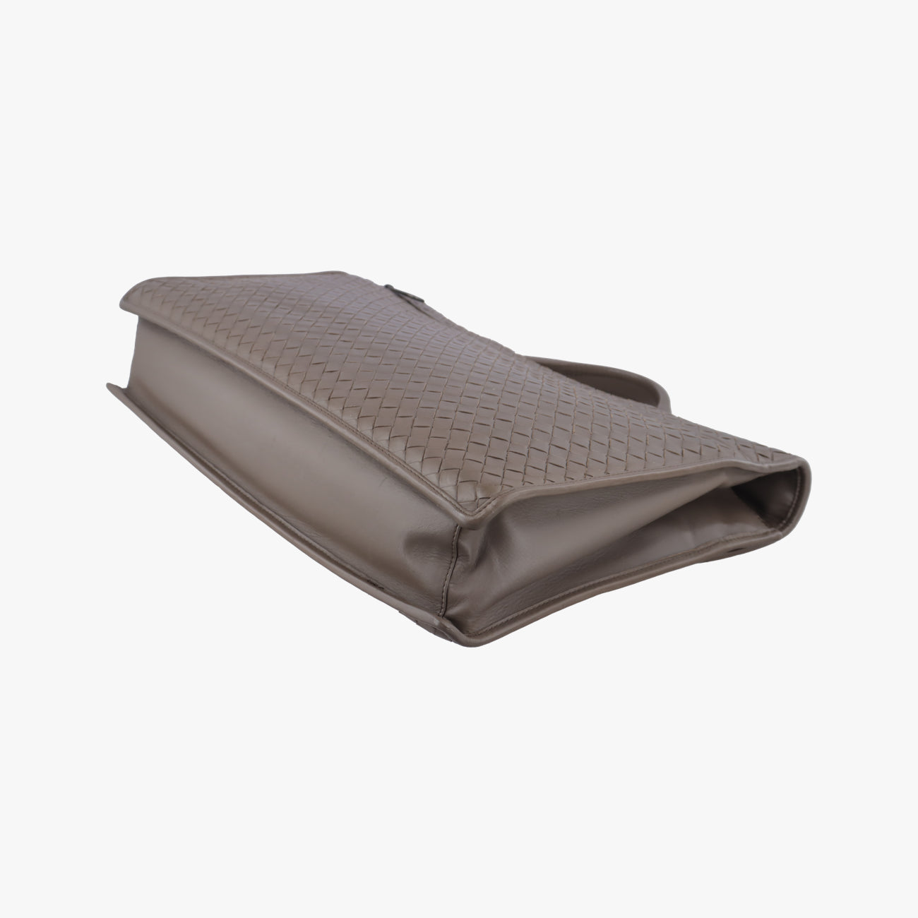 Pre-owned Bottega Veneta Intrecciato Brown lambskin  handbag | stylenewstar