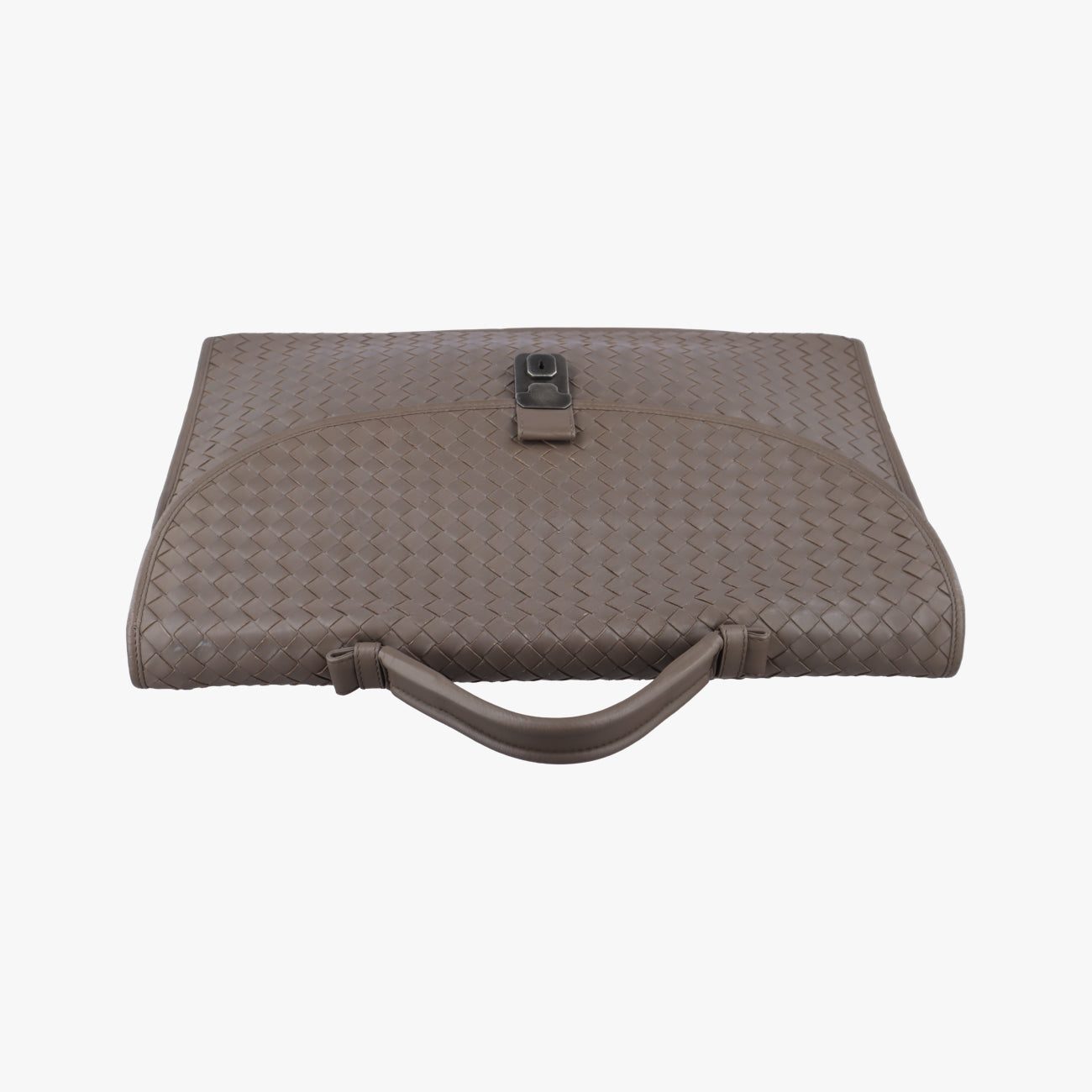 Pre-owned Bottega Veneta Intrecciato Brown lambskin  handbag | stylenewstar