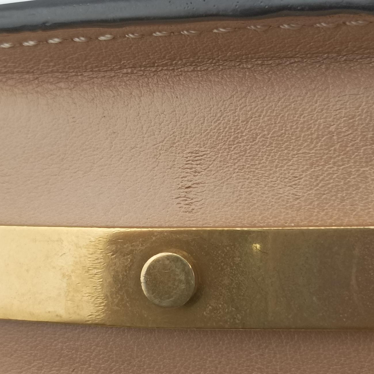 Pre-owned Chloe Nile Minaudiere Pink Leather  shoulderbag | stylenewstar