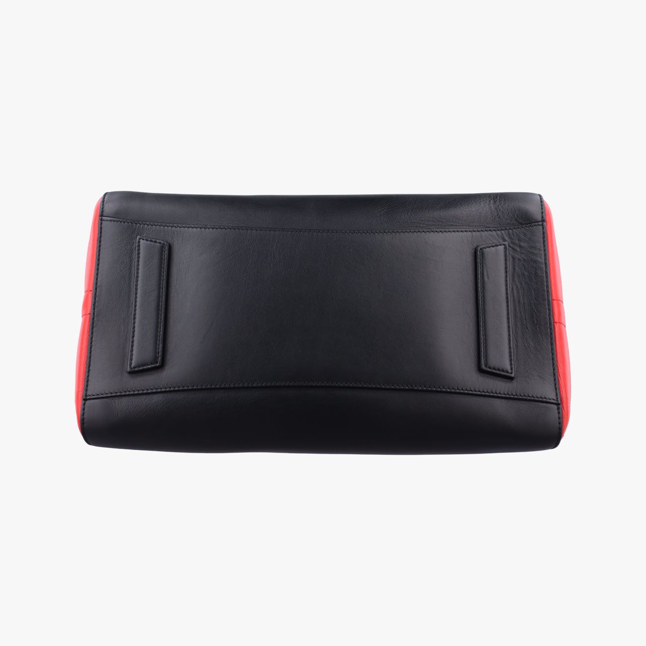 Pre-owned Givenchy Antigona Red×black Leather  shoulderbag | stylenewstar