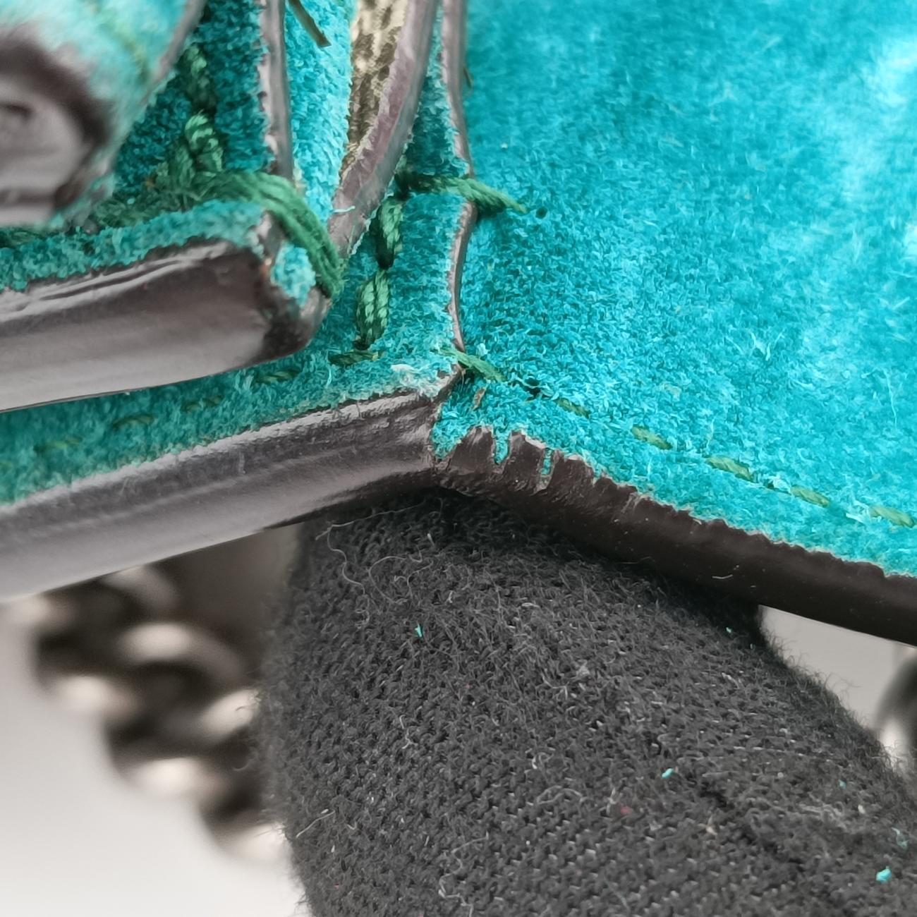 Pre-owned Gucci Dionysus beige×green×Multicolour PVC coated canvas 400249 shoulderbag | stylenewstar