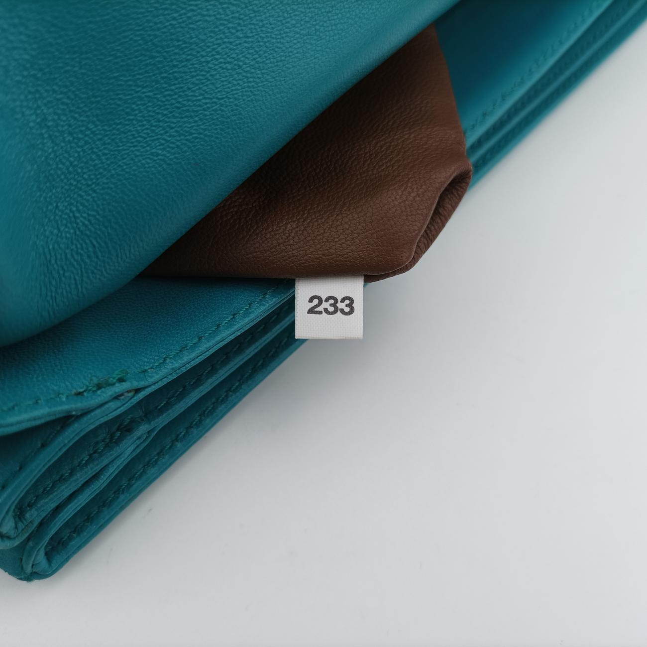 Pre-owned Prada Nappa Gaufre Nero Handbag Blue Nappa Leather  shoulderbag | stylenewstar