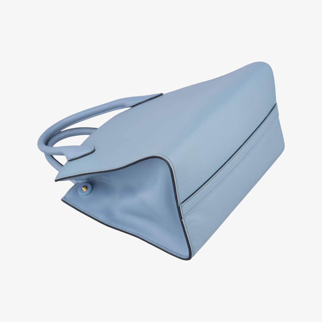 Pre-owned Prada Monochrome Blue SAFFIANO Leather 1BA156 shoulderbag | stylenewstar