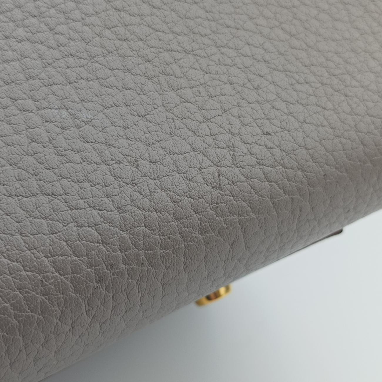 Pre-owned Celine TIE Grey Leather  handbag | stylenewstar