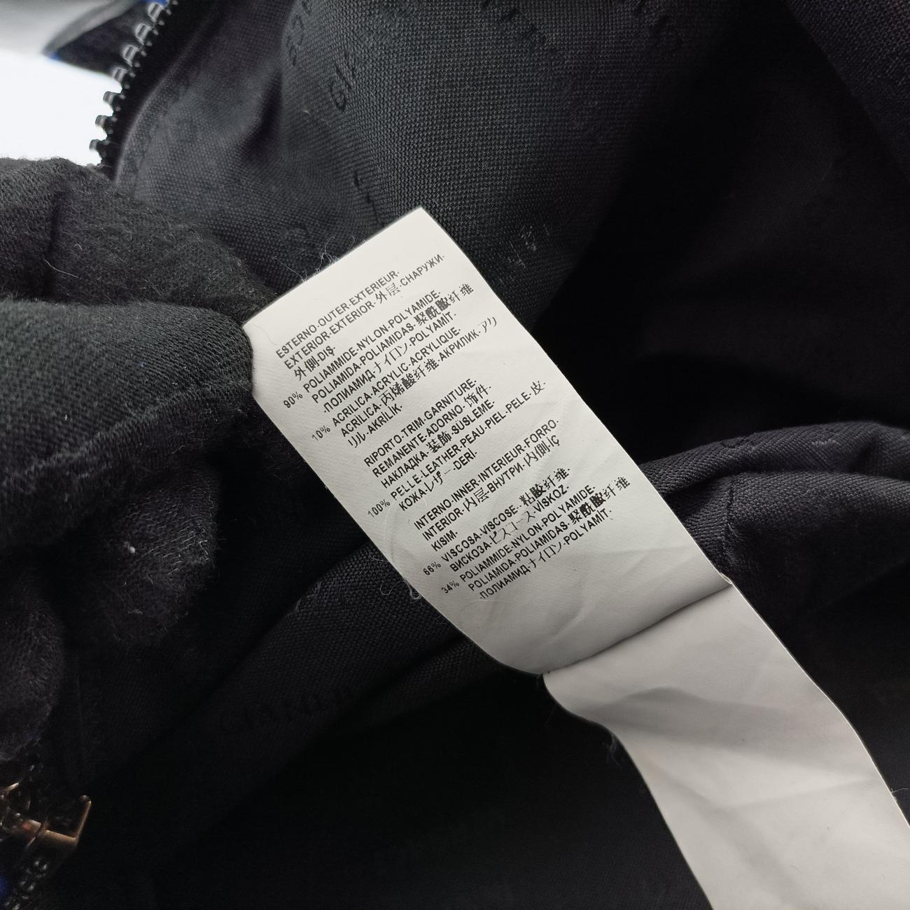 Secondhand VERSACE La Medusa Blue nylon  backpack/rucksack | stylenewstar